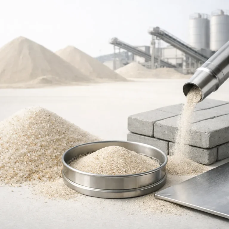 Rola krzemionki w produkcji materiałów przemysłowych